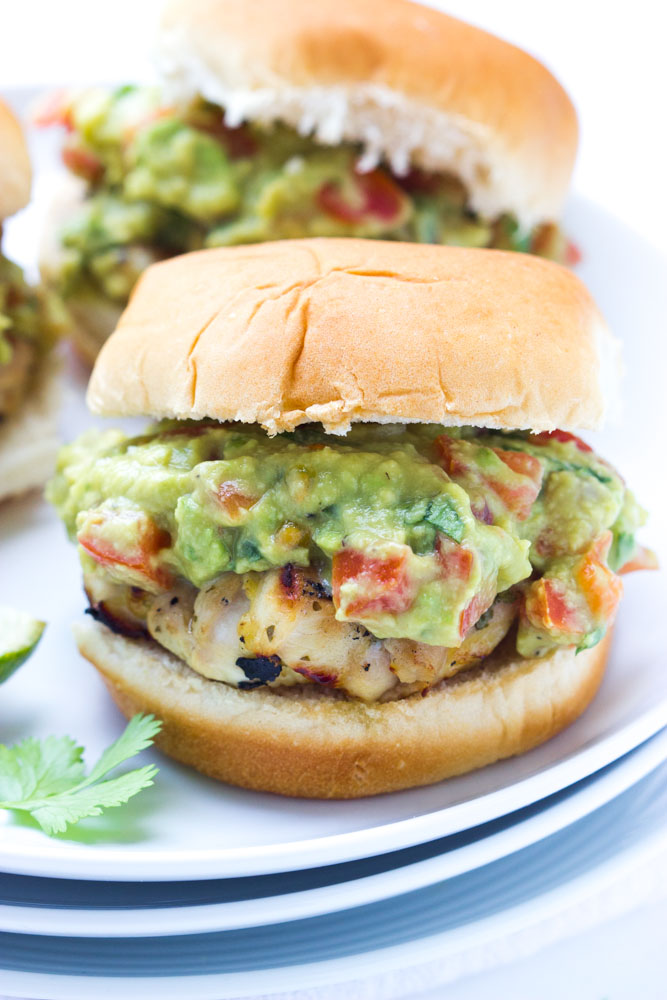 Cilantro-Lime-Chicken-Sliders-with-Tomato-Guacamole-6