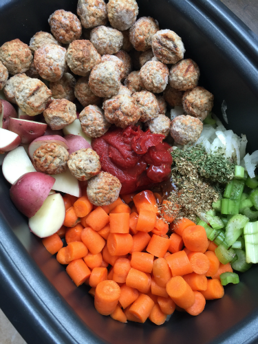 crockpot-meatball-stew-step-1