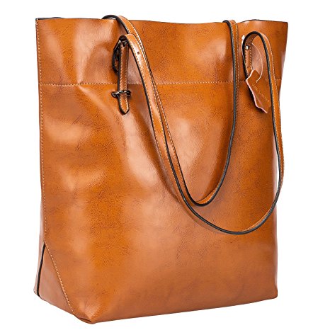 leather tote