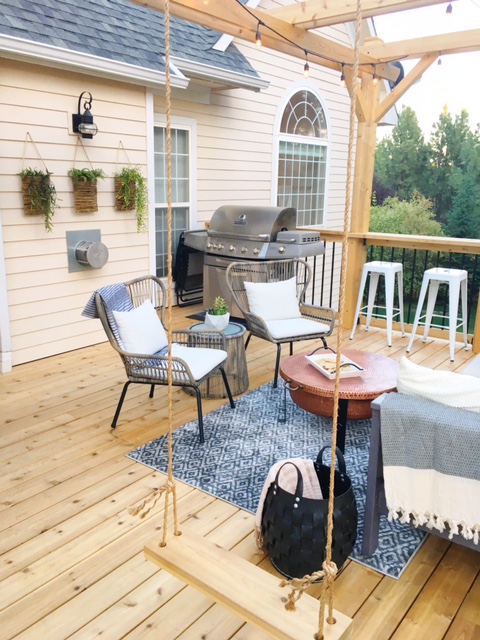 Backyard deck 1