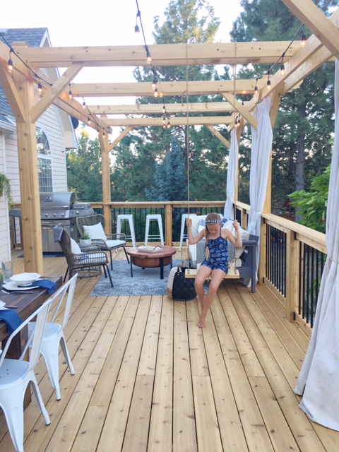 Backyard deck 11