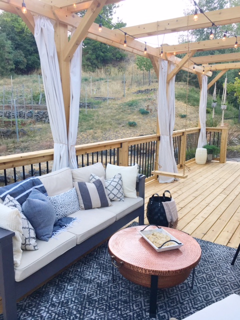 Backyard deck 2