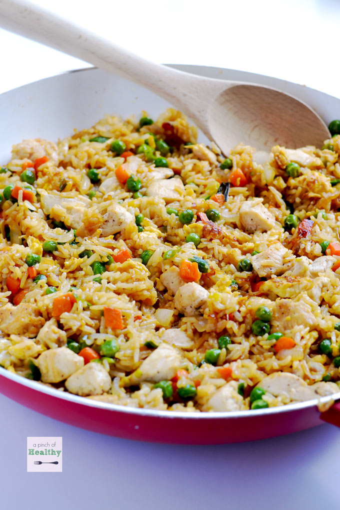 Chicken-Fried-Rice-pan