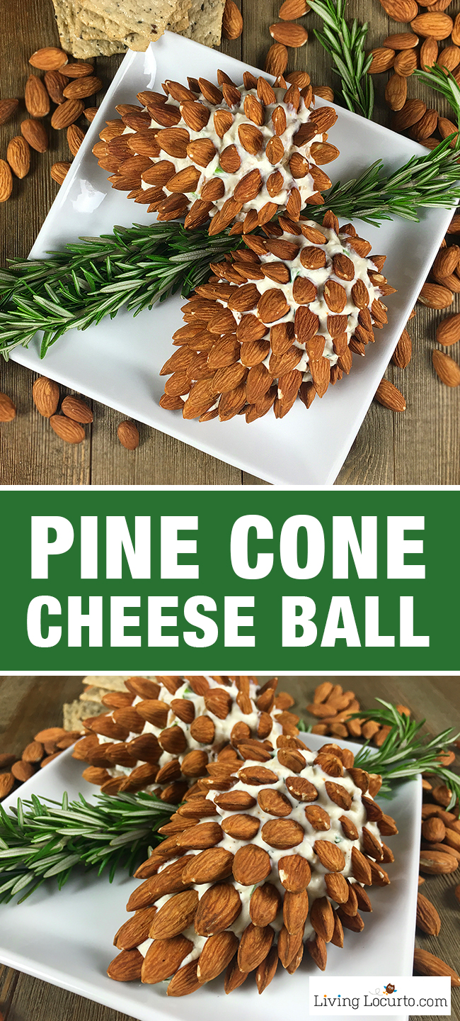 Pine-Cone-Cheese-Ball-Recipe-Christmas-Party-Appetizer-Recipe-Living-Locurto