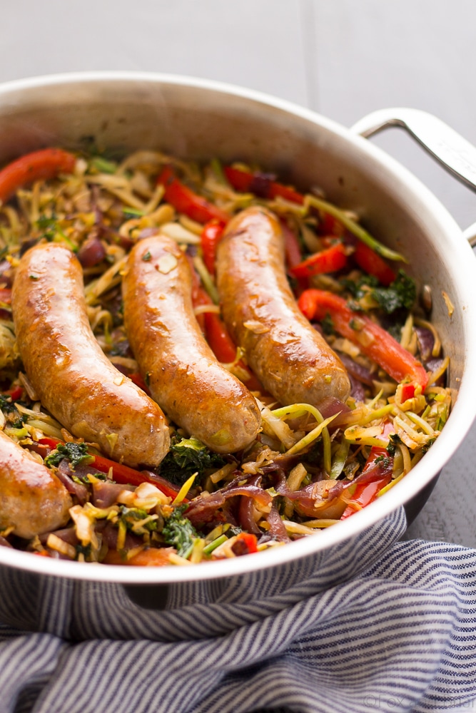 One-pot-paleo-sausage-slaw-skillet-2-of-8