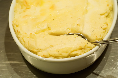 mashed potatoes