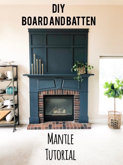 Mantel Change Up: Decorating with Tape